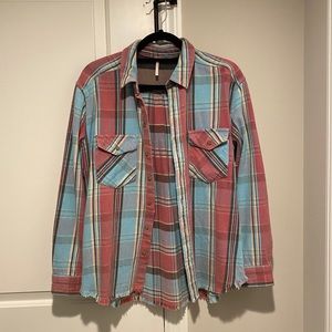 Free People vintage flannel
